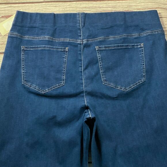 NYDJ ScultHer Womens Jeans size 2X new nwt Medium Wash Straight Wide x31 Stretch - Picture 12 of 12